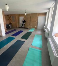 Unser Yoga-Raum im alten Pfarrhaus